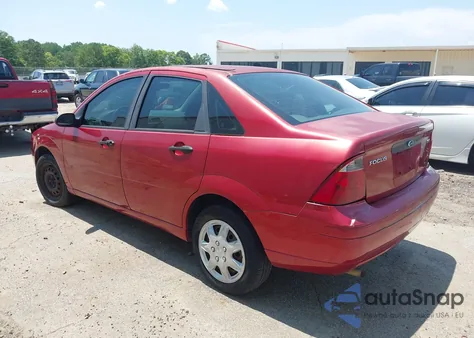 2005 Ford Focus Zx4 из США, поврежденный, VIN 1FAFP34N75W253842